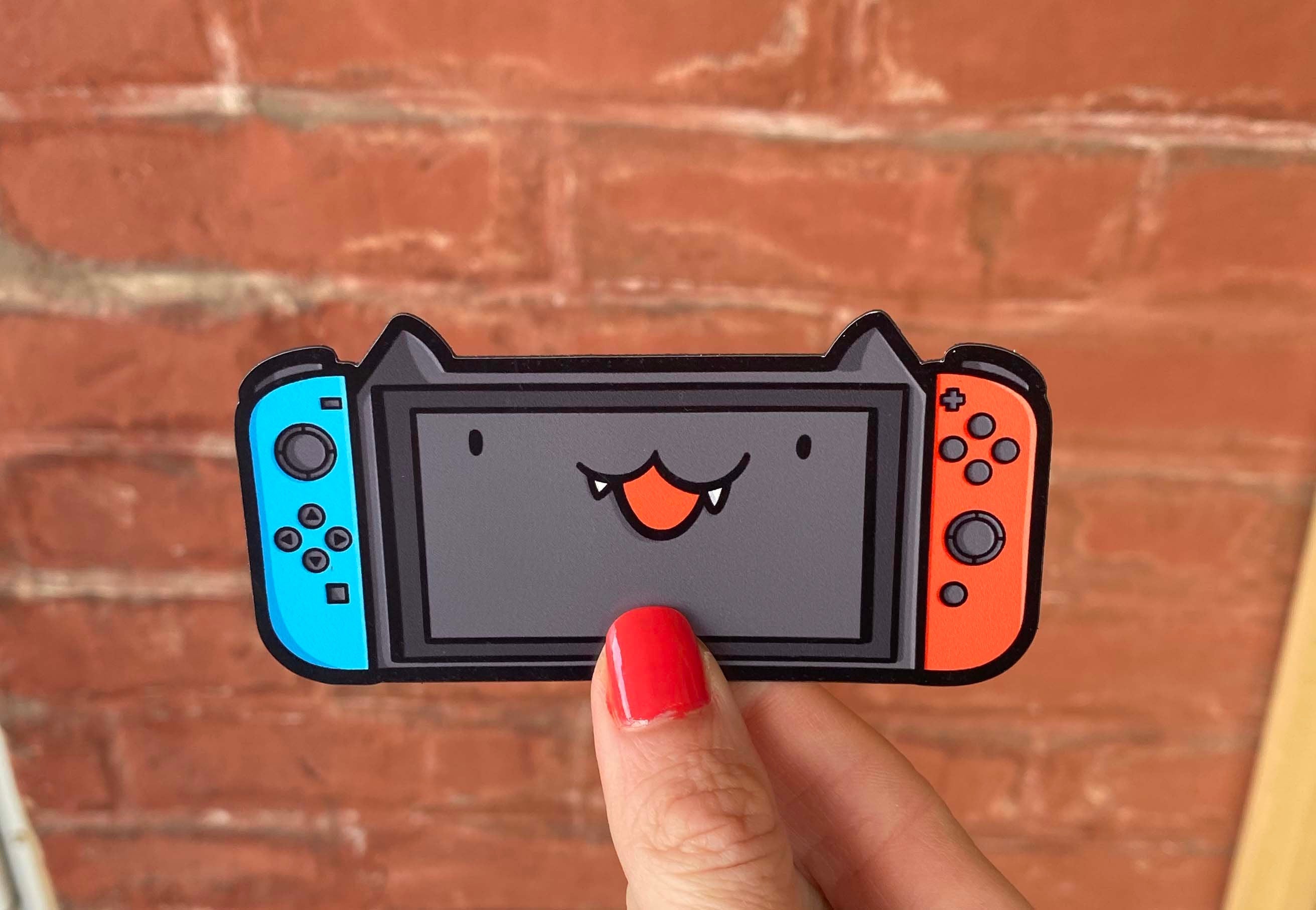 Video Game Cat Magnet