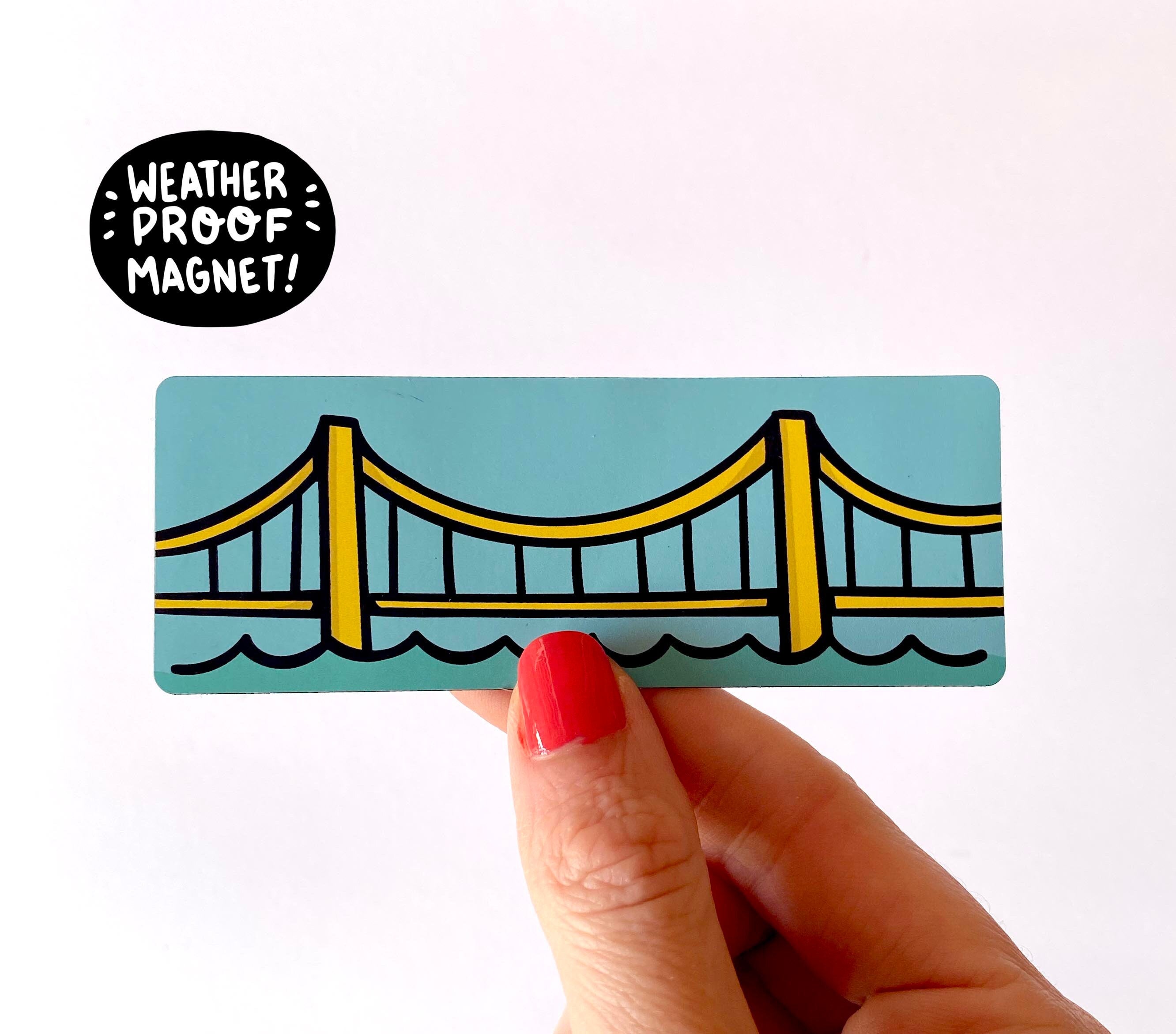 Pittsburgh Bridge Magnet
