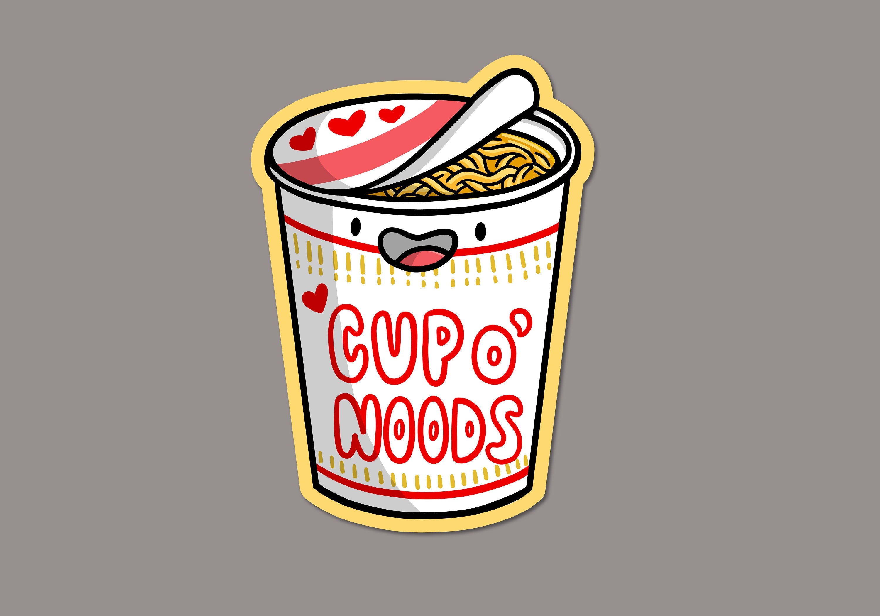 Instant Ramen Sticker