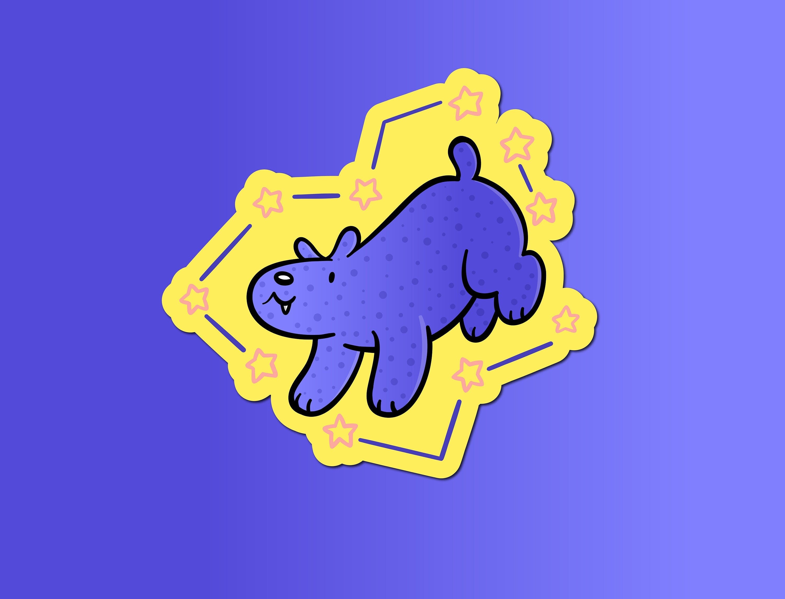 Constellation Bear Sticker
