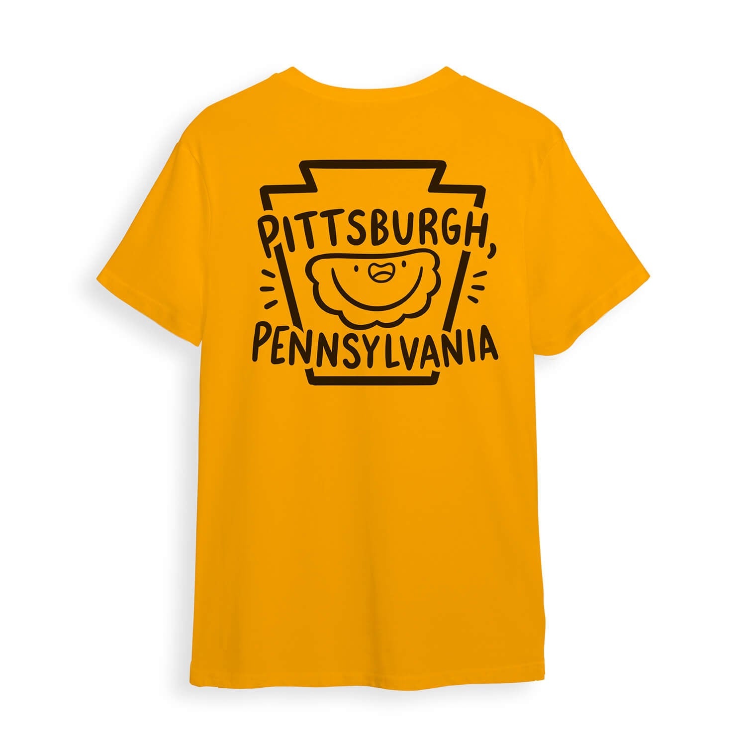Pittsburgh Pierogi Shirt (GOLD)