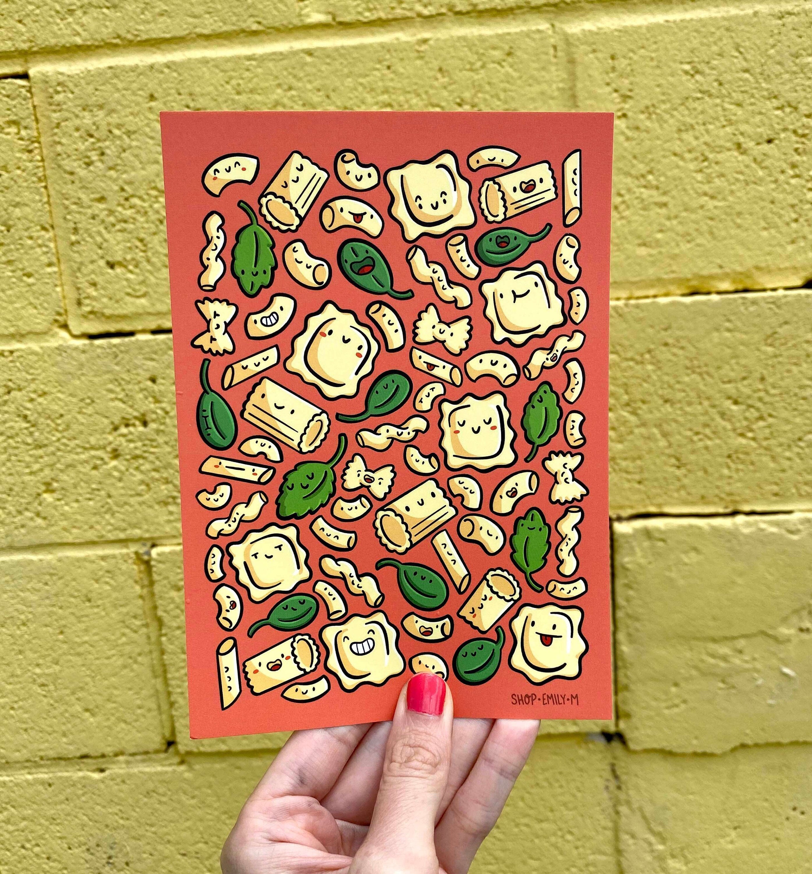 Pasta Pals Print