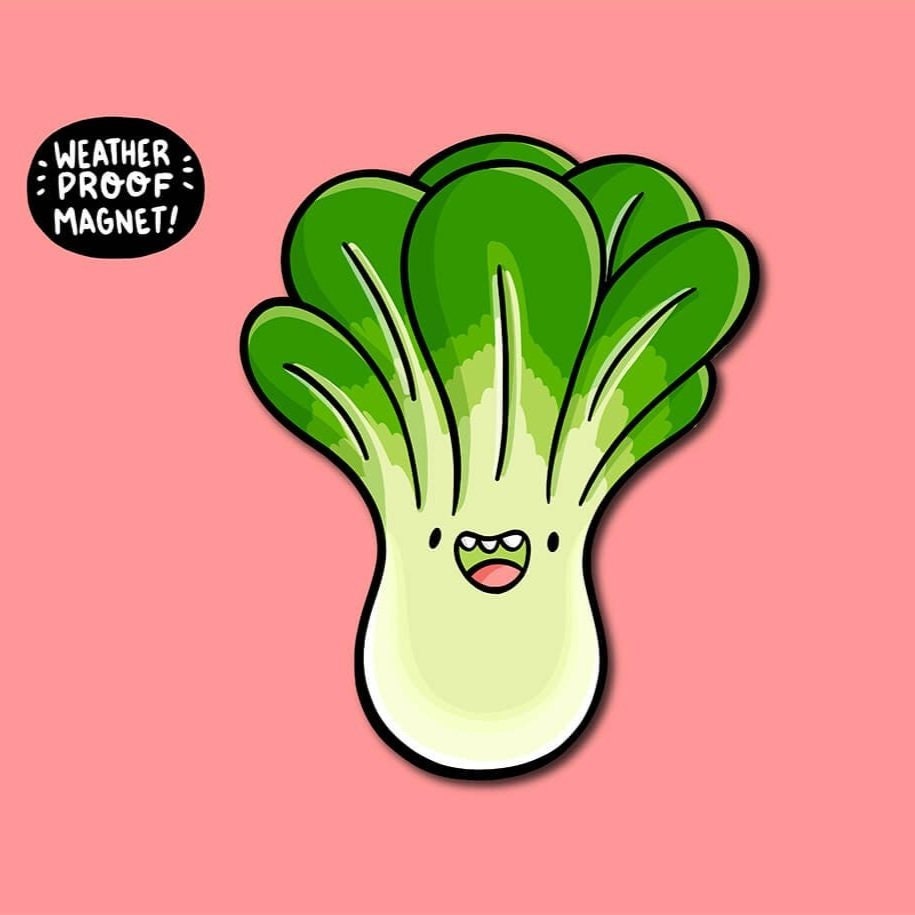 Bok Choy Magnet