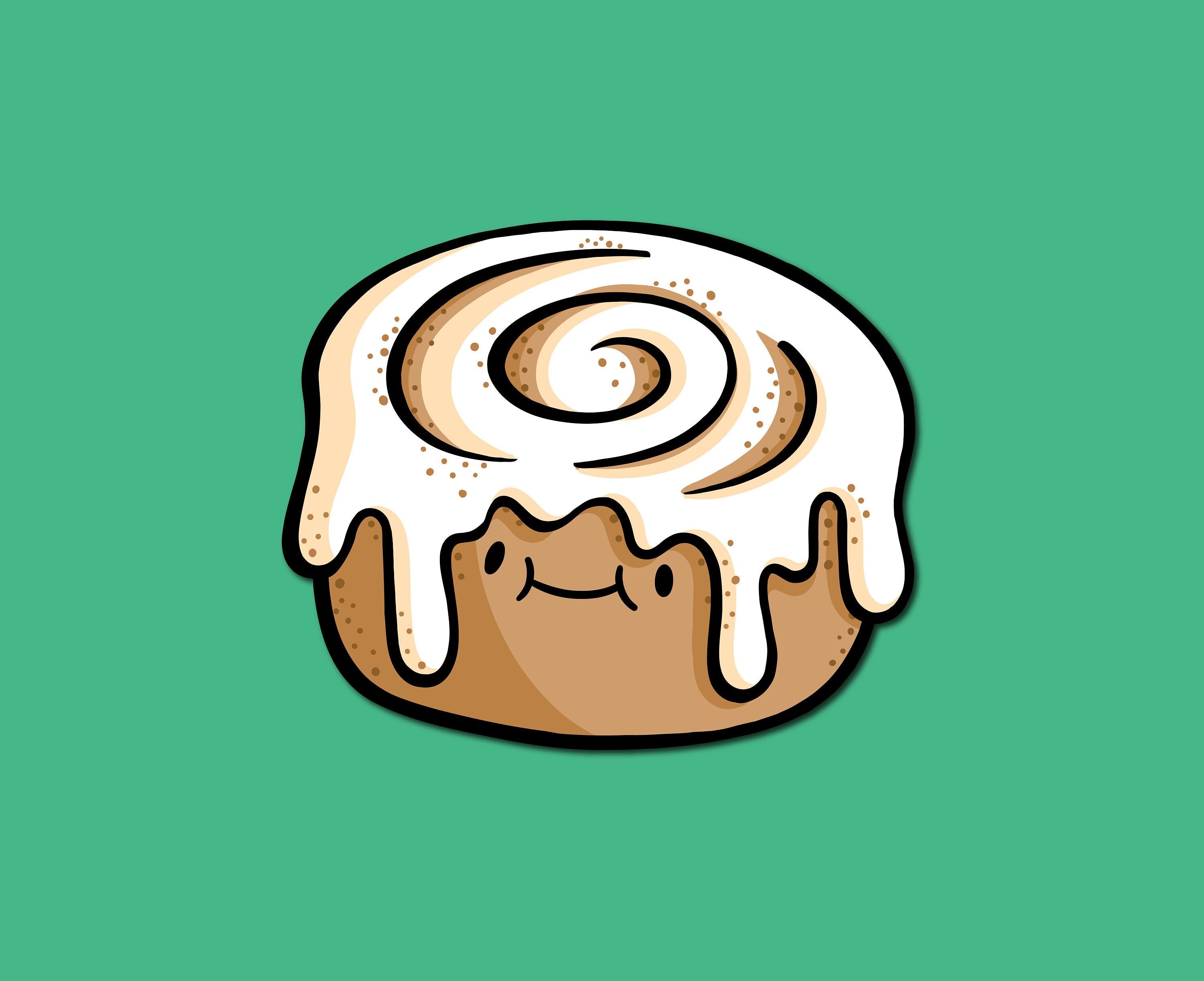 Cinnamon Roll Sticker