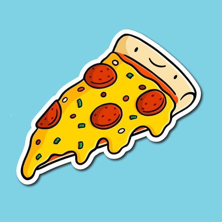 Pepperoni Pizza Sticker