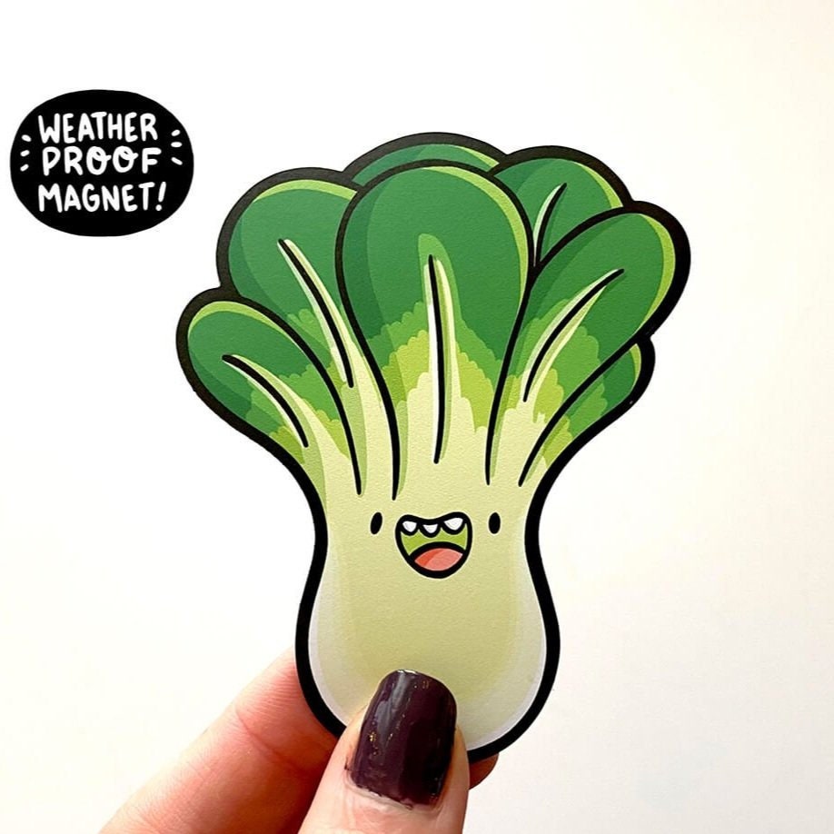 Bok Choy Magnet