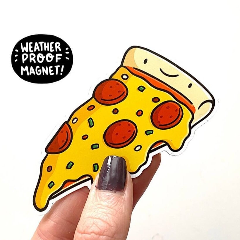 Pepperoni Pizza Magnet