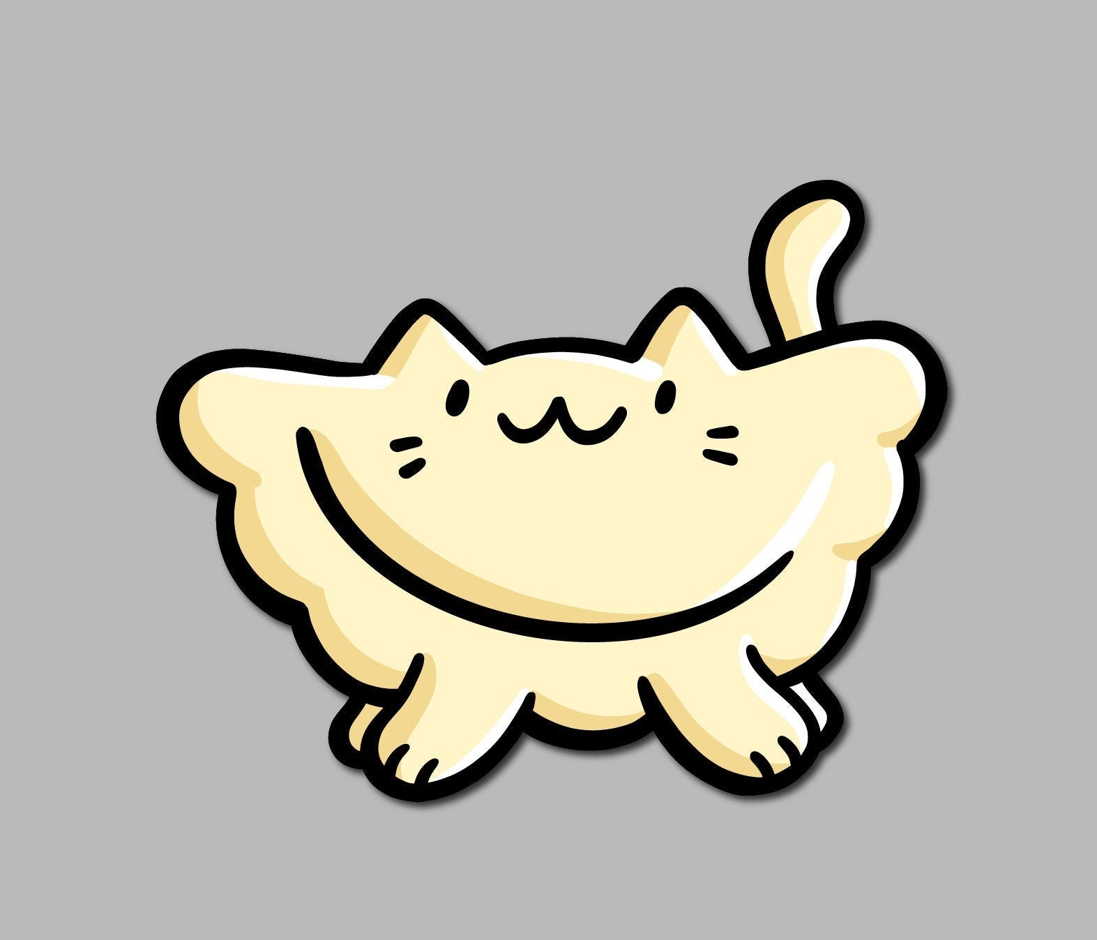 Pierogi Cat Sticker