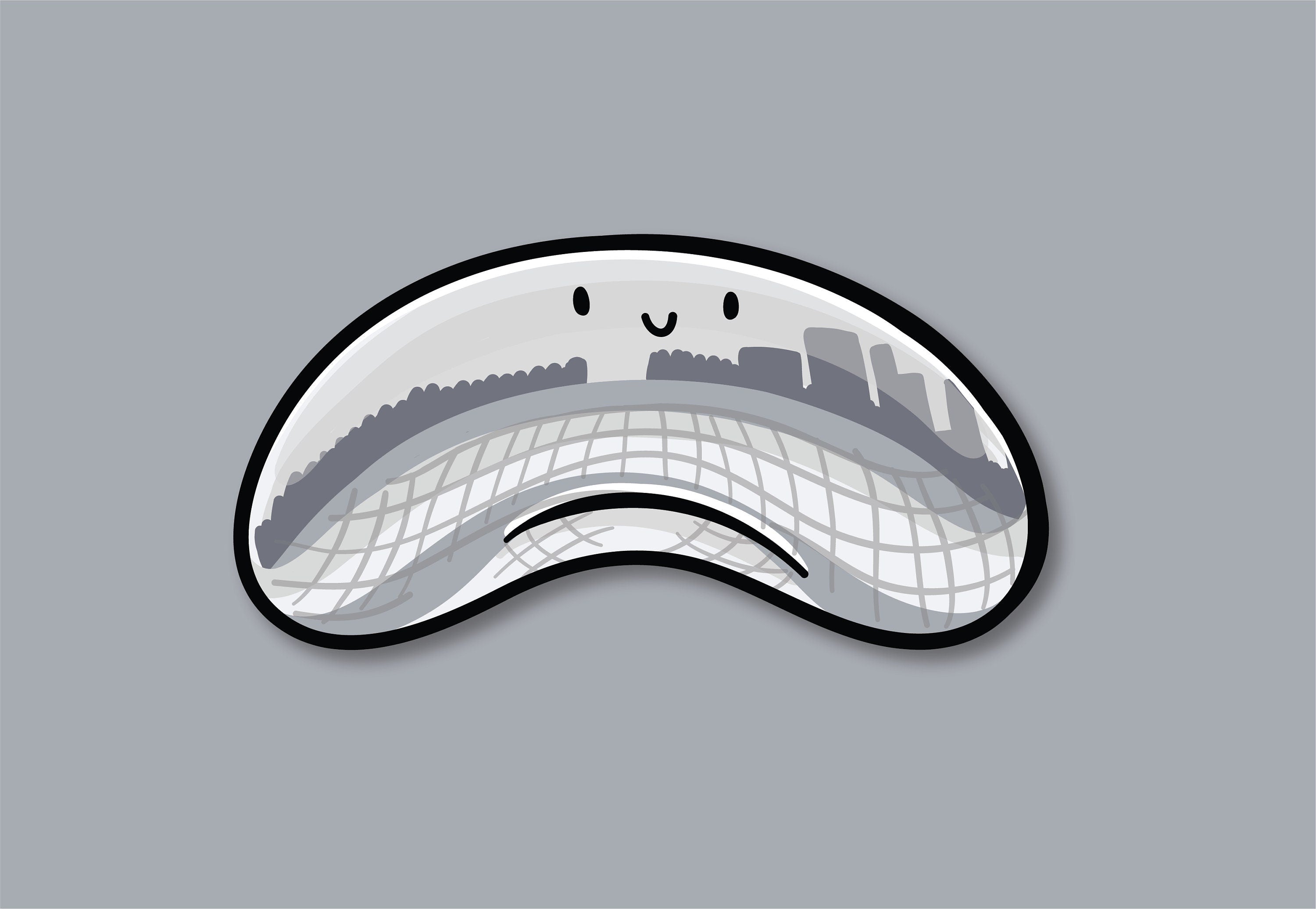 Chicago Bean Sticker