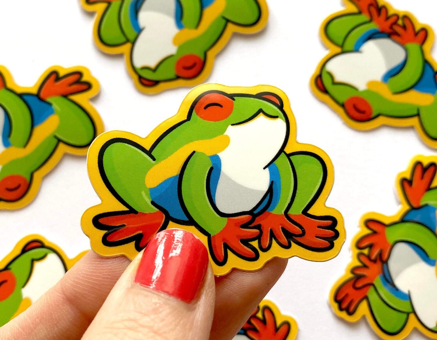 Tree Frog Mini Sticker