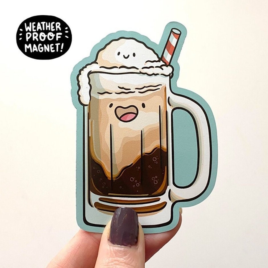 Root Beer Float Magnet