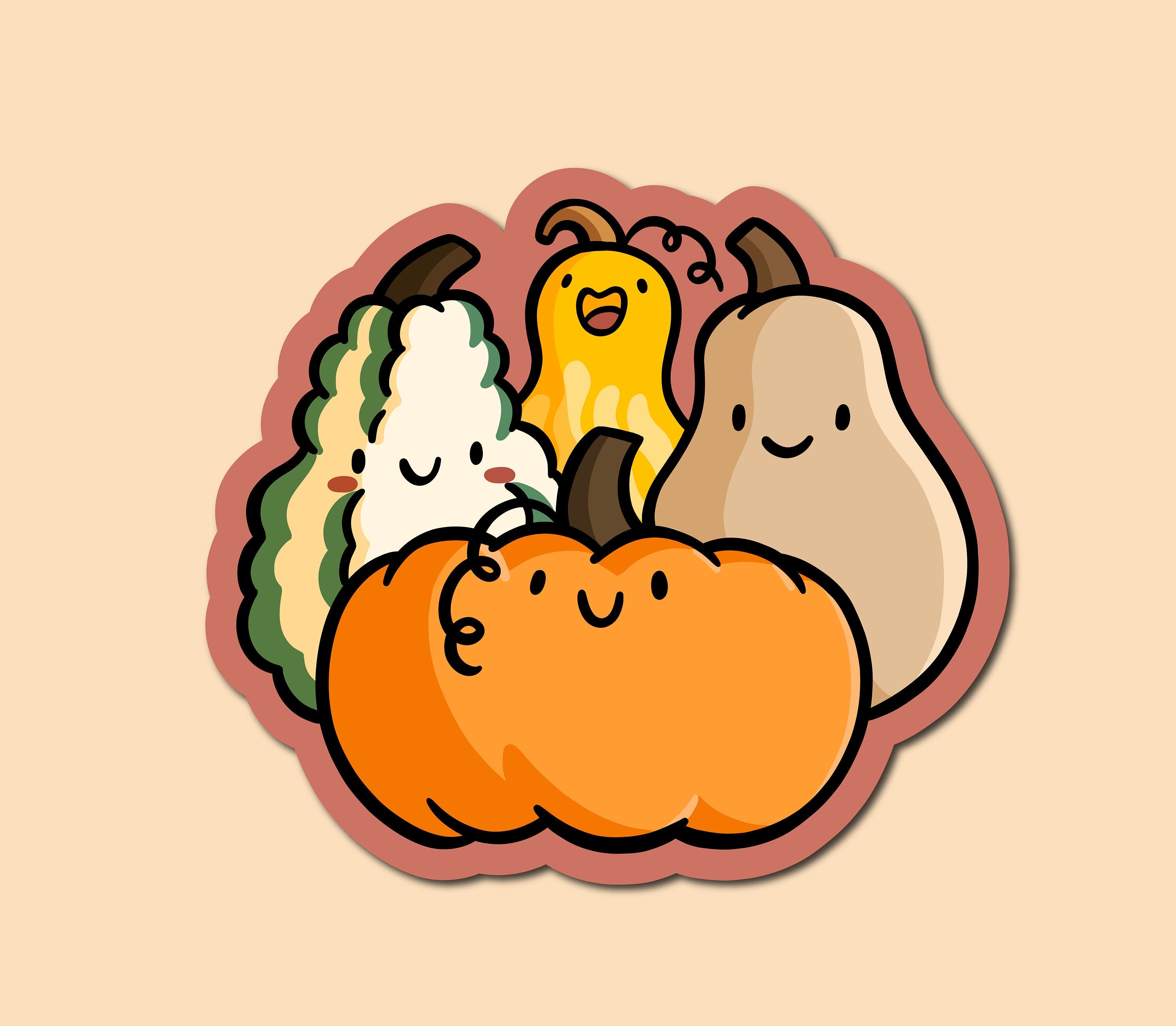 Gourds Sticker