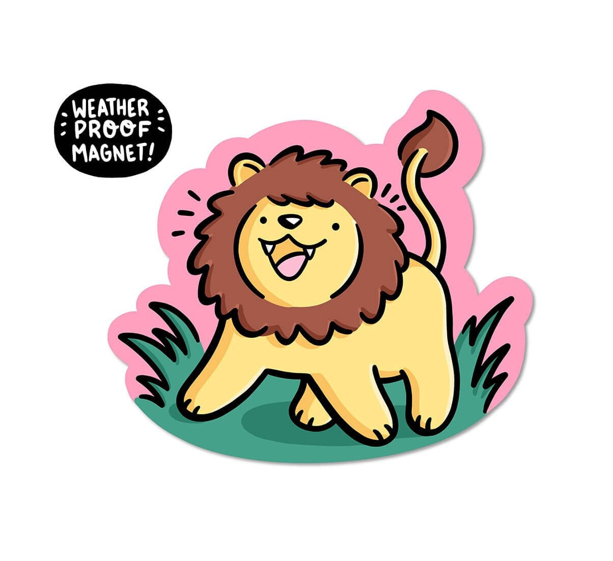 Lion Magnet