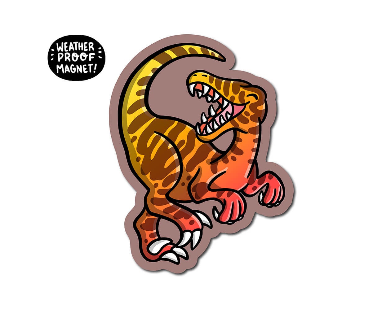 Velociraptor Magnet
