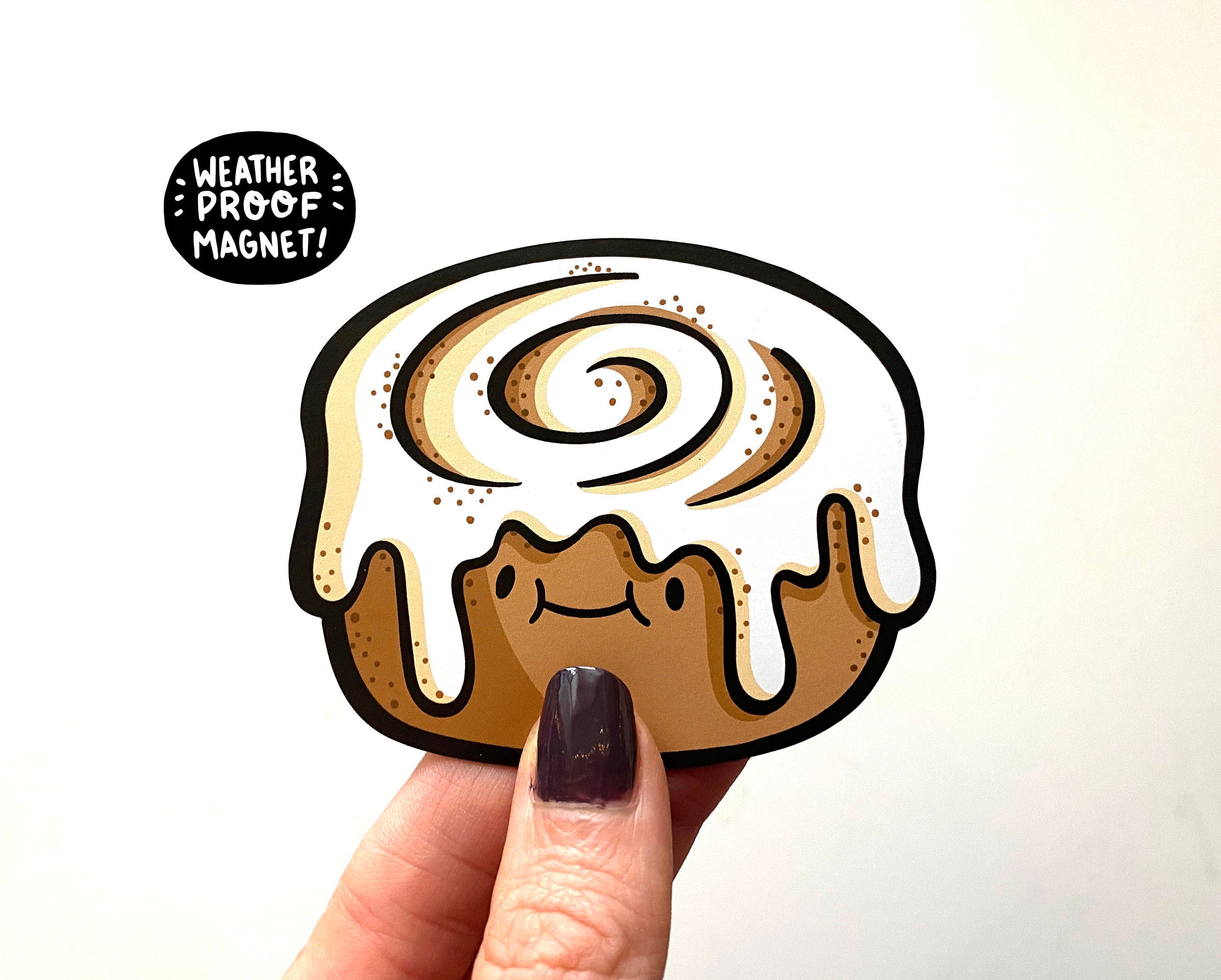 Cinnamon Roll Magnet