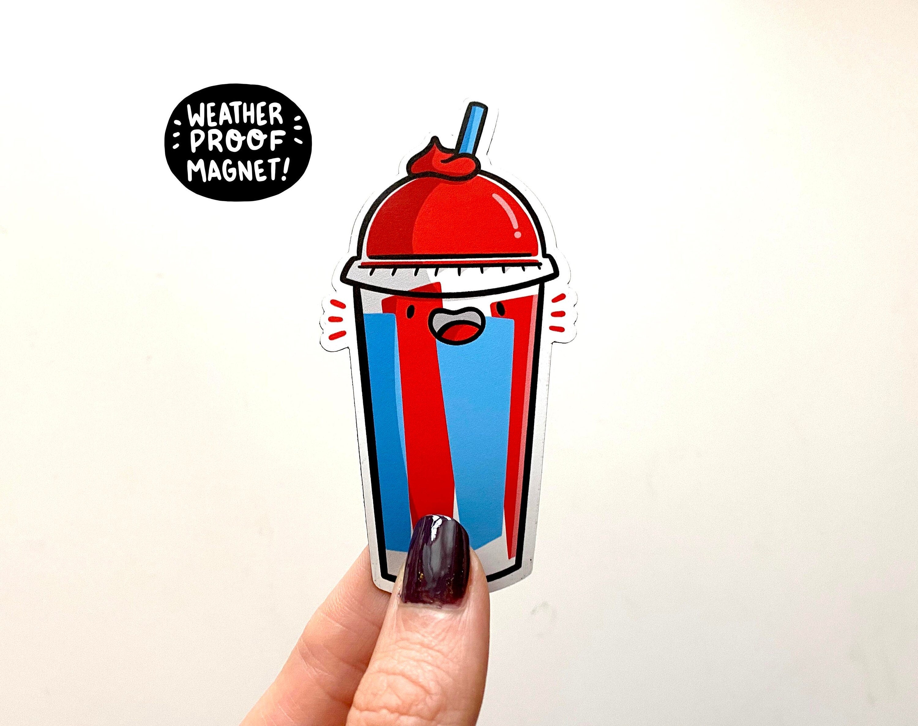 Slushee Magnet (Red)