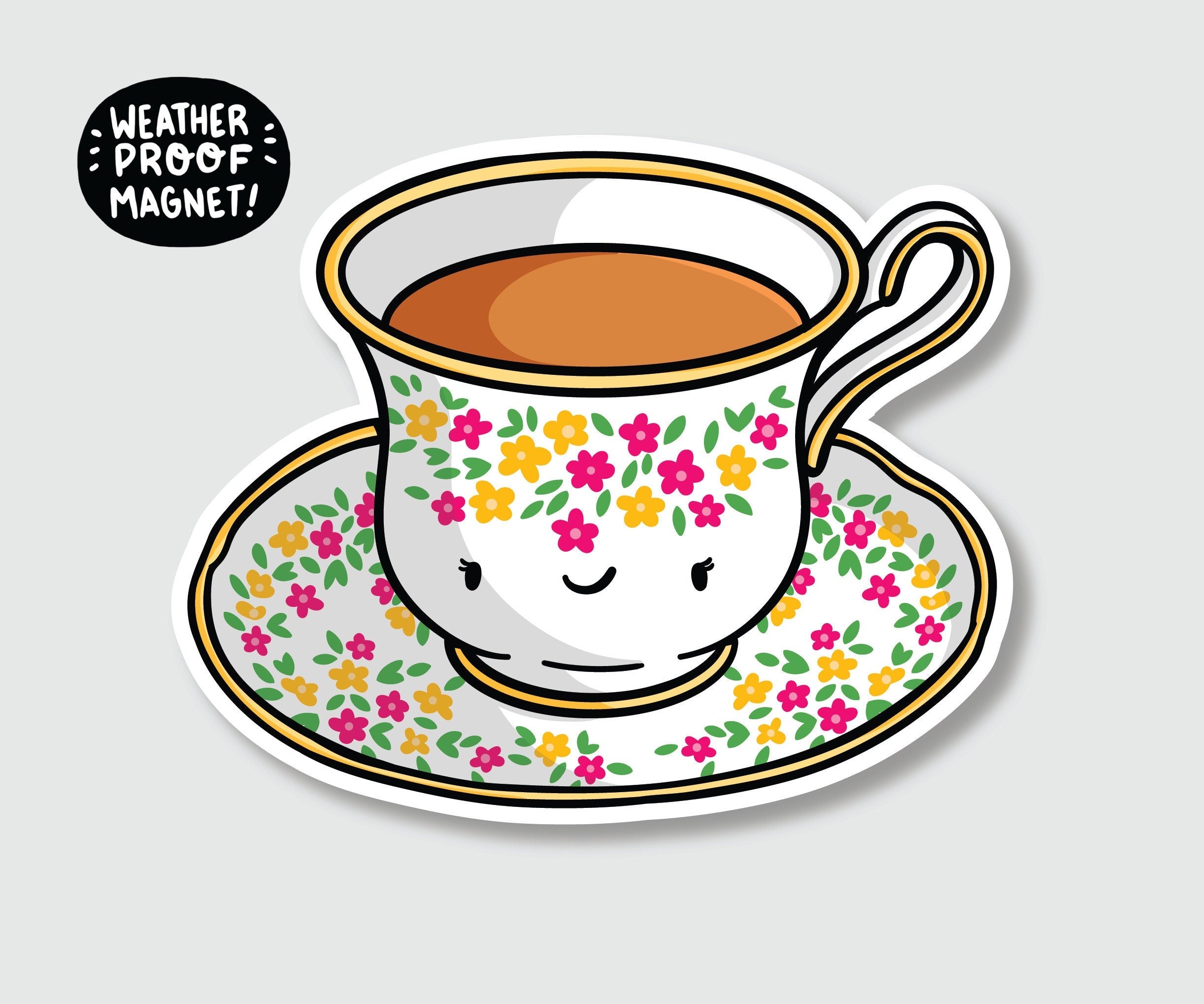 Teacup Magnet