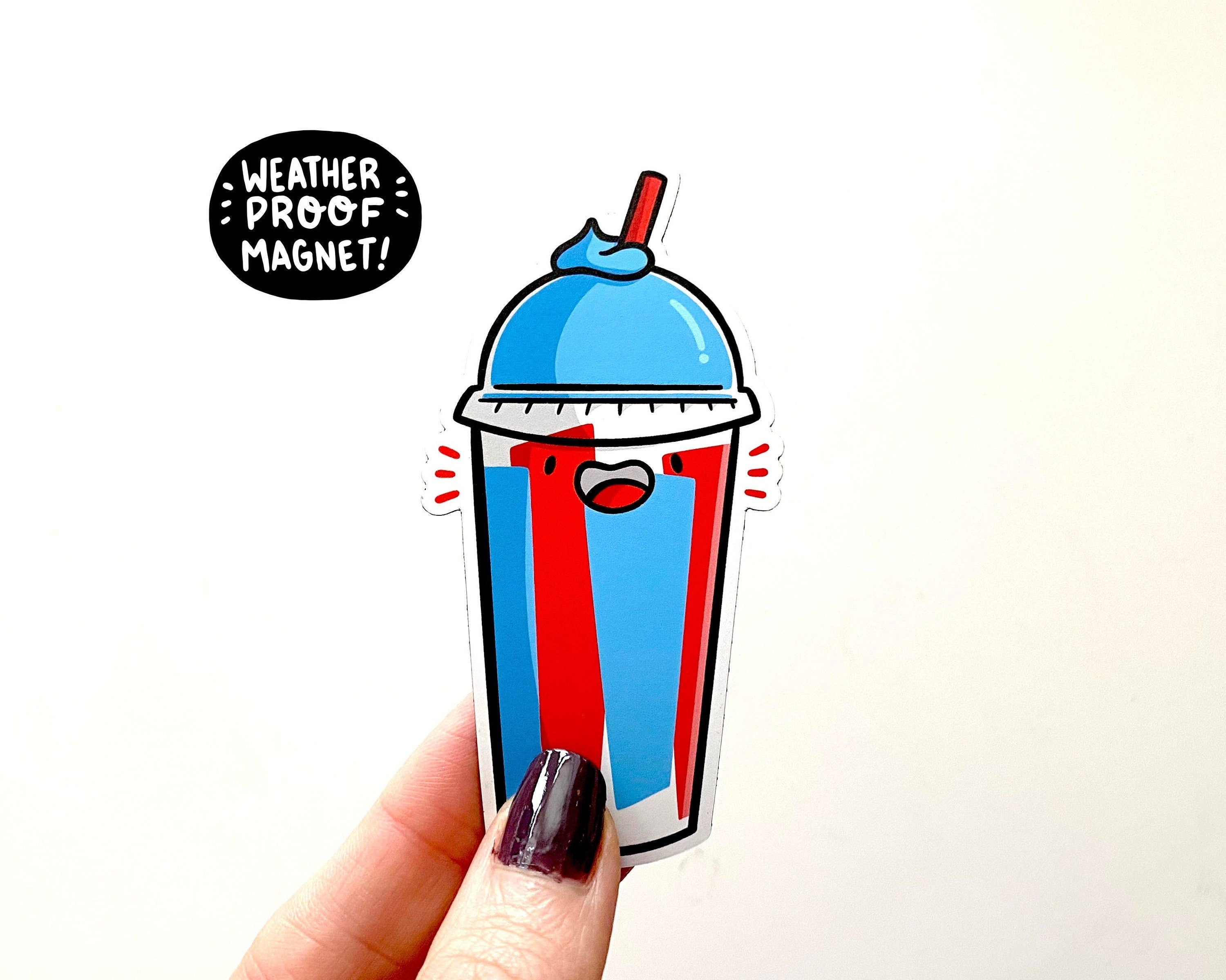 Slushee Magnet (Blue)