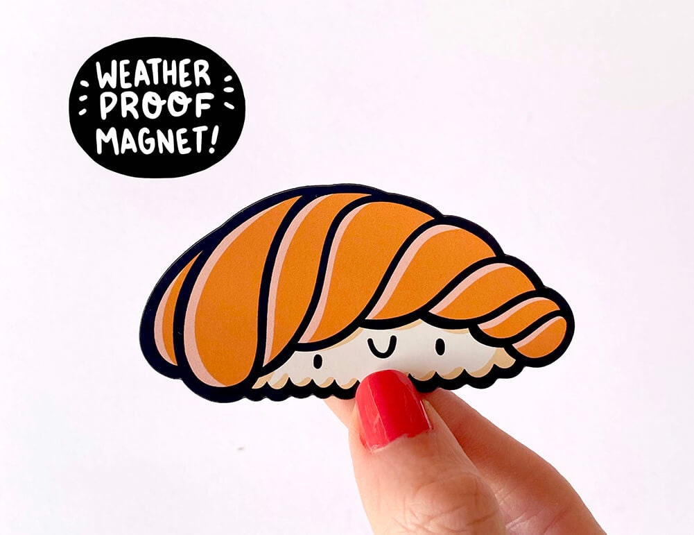 Salmon Sushi Magnet