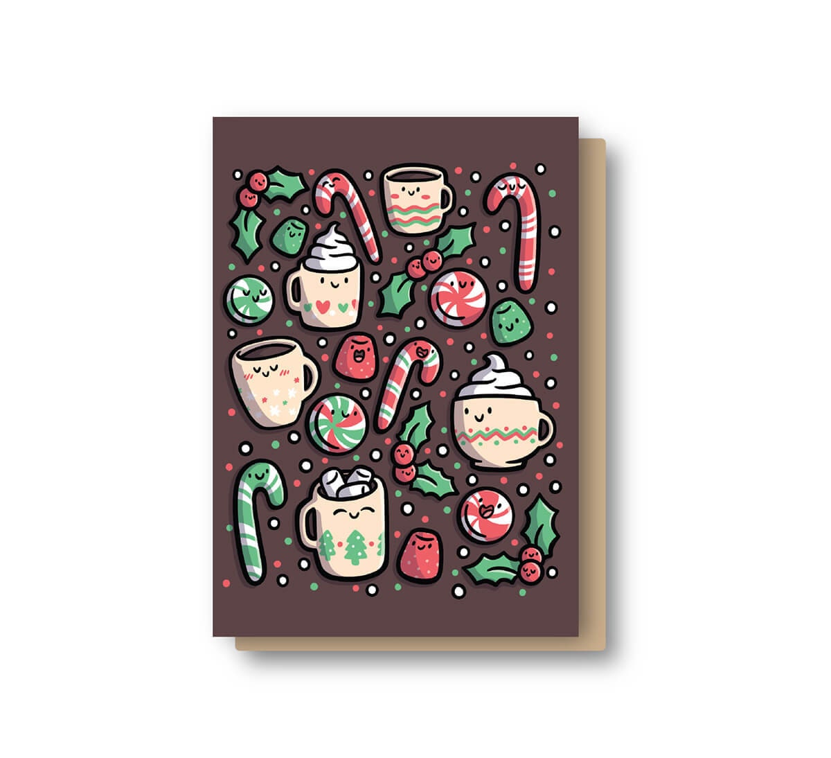 Hot Chocolate Holiday Card