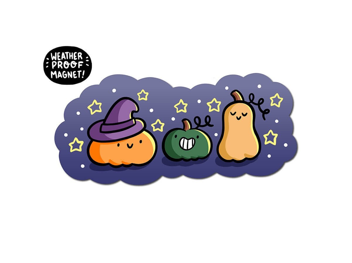 Halloween Pumpkins Magnet (Discontinued!)