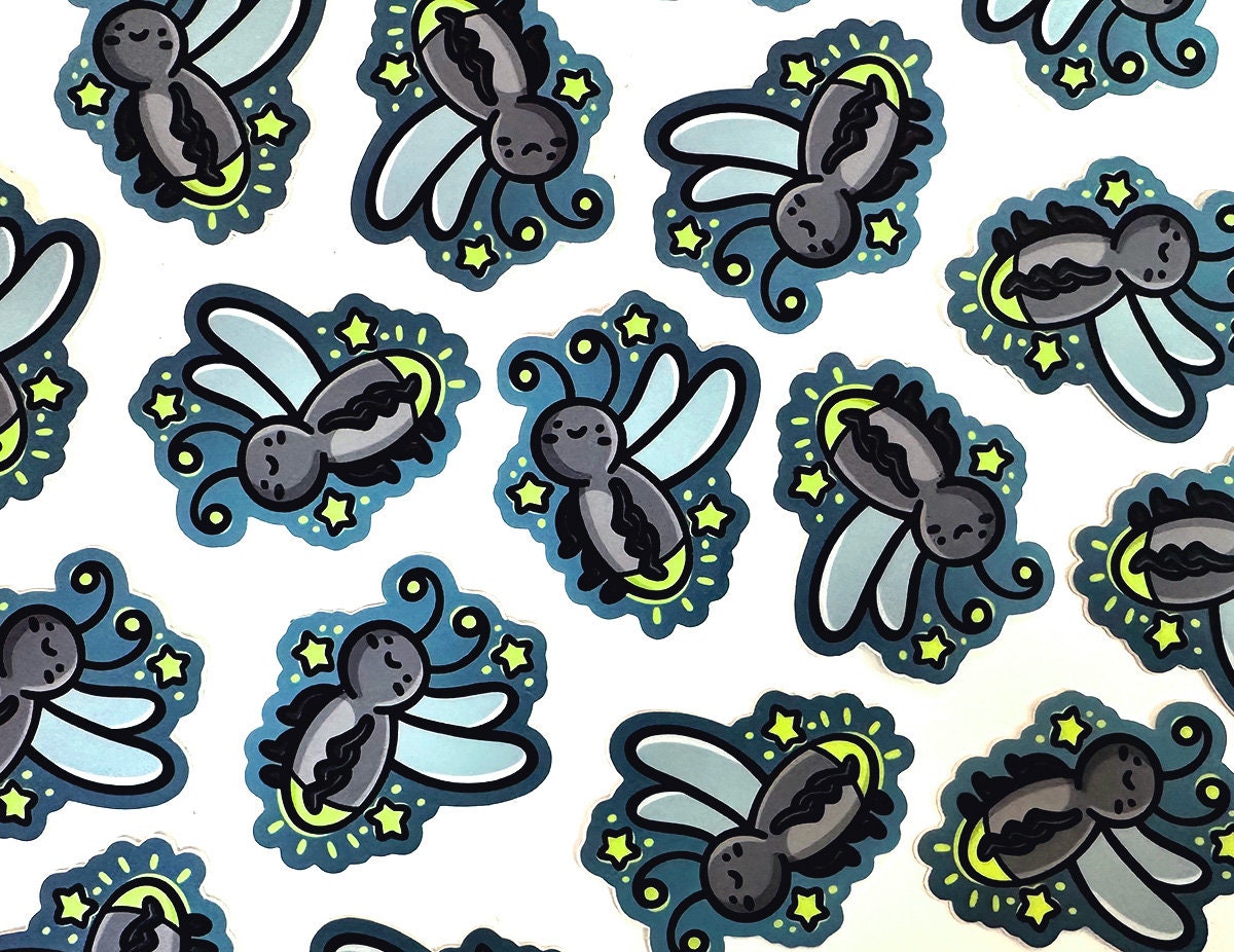 Lightning Bug Mini Sticker