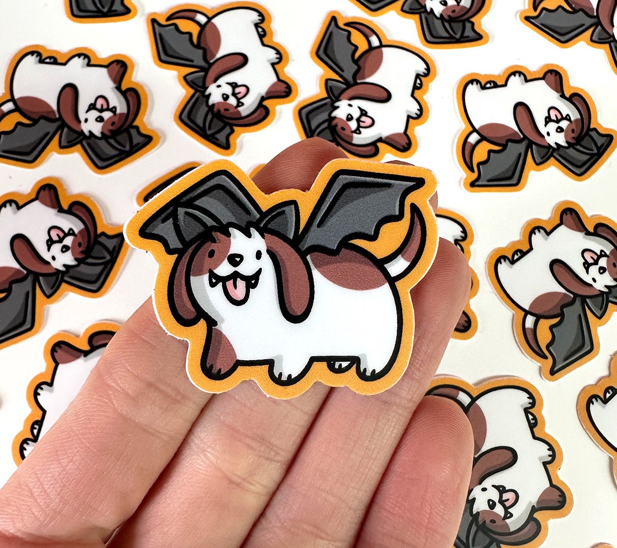 Bat Dog Mini Sticker