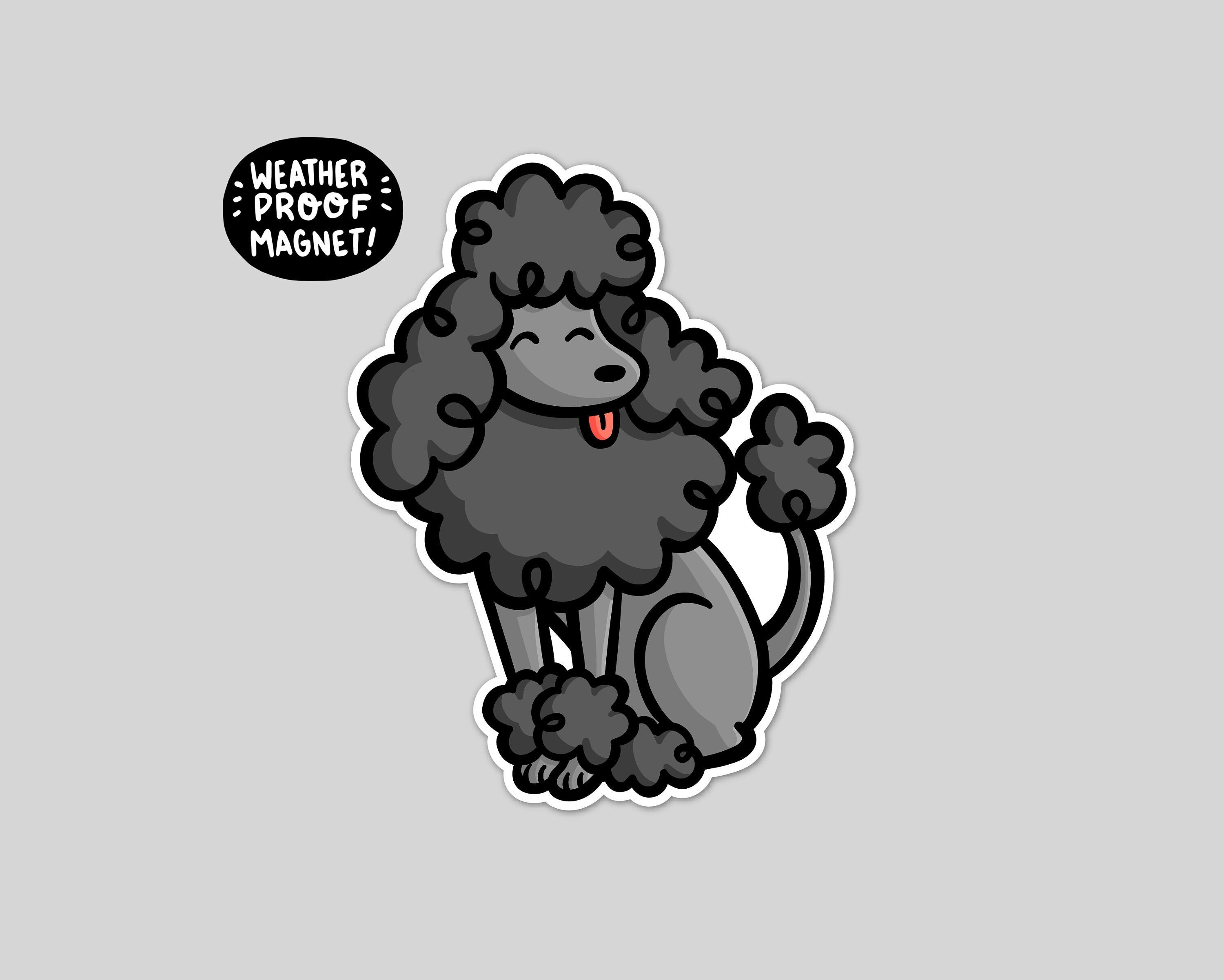 Poodle Magnet