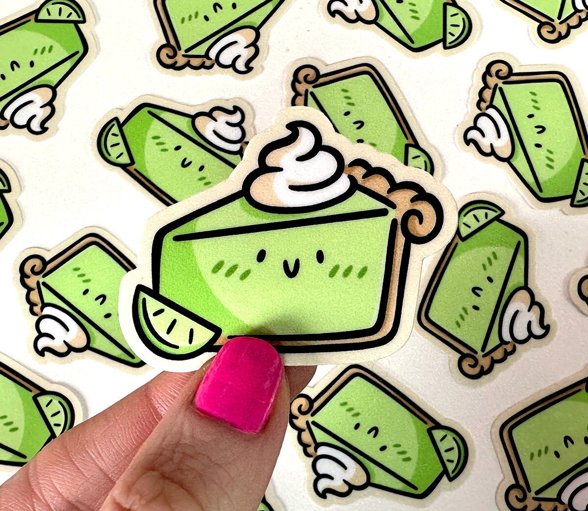 Key Lime Pie Mini Sticker
