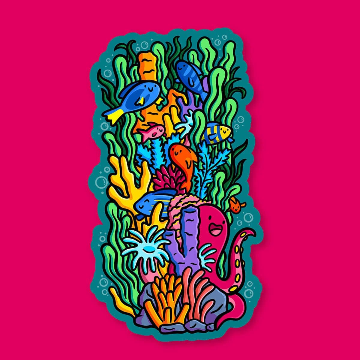 Coral Reef Sticker