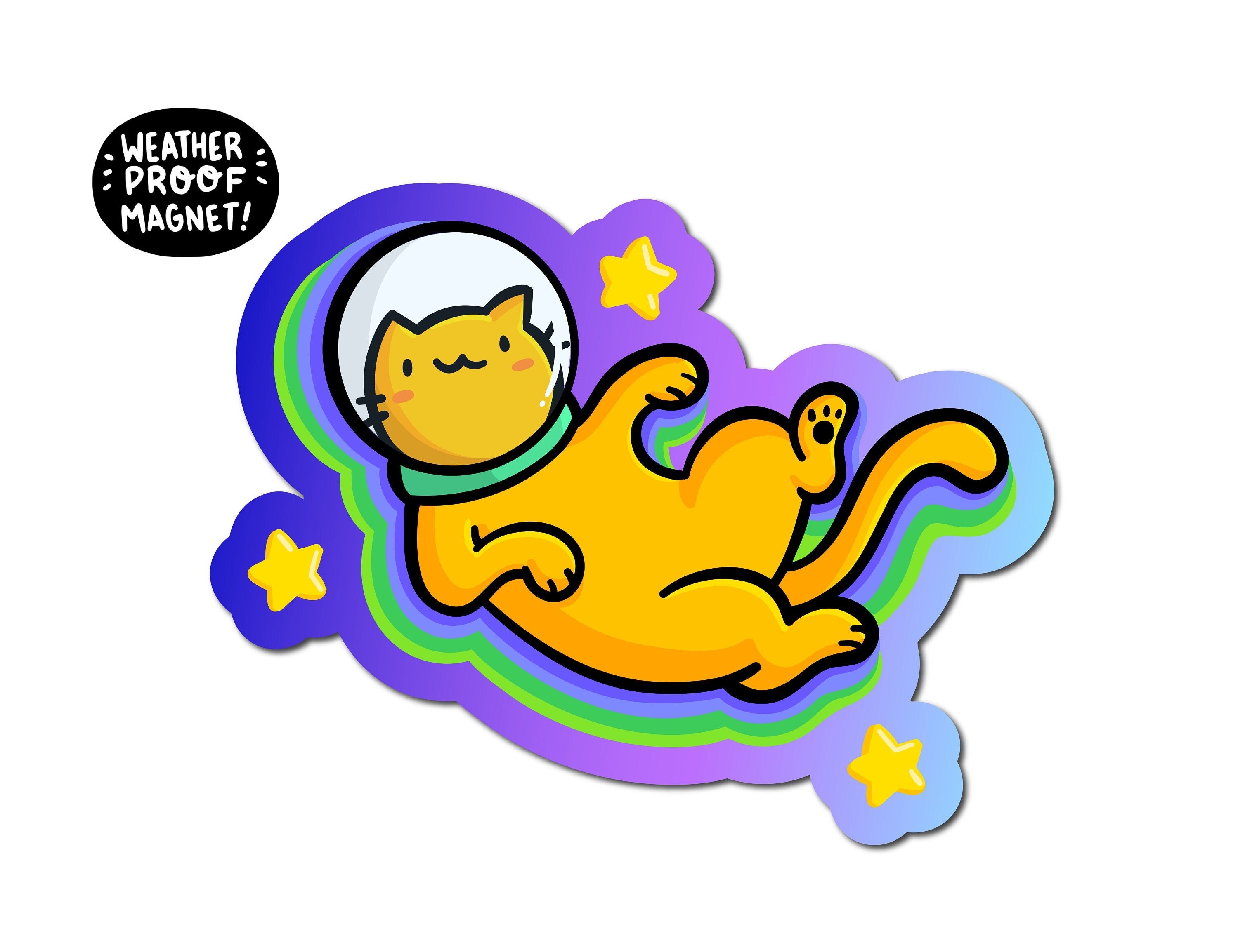 Space Cat Magnet