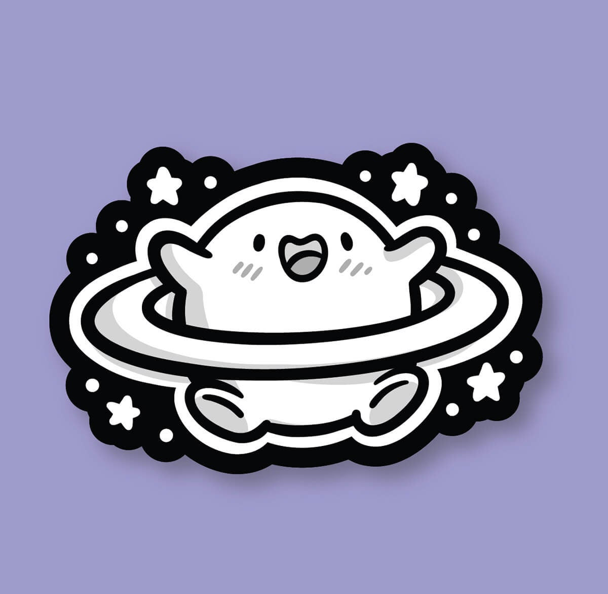 Saturn Sticker
