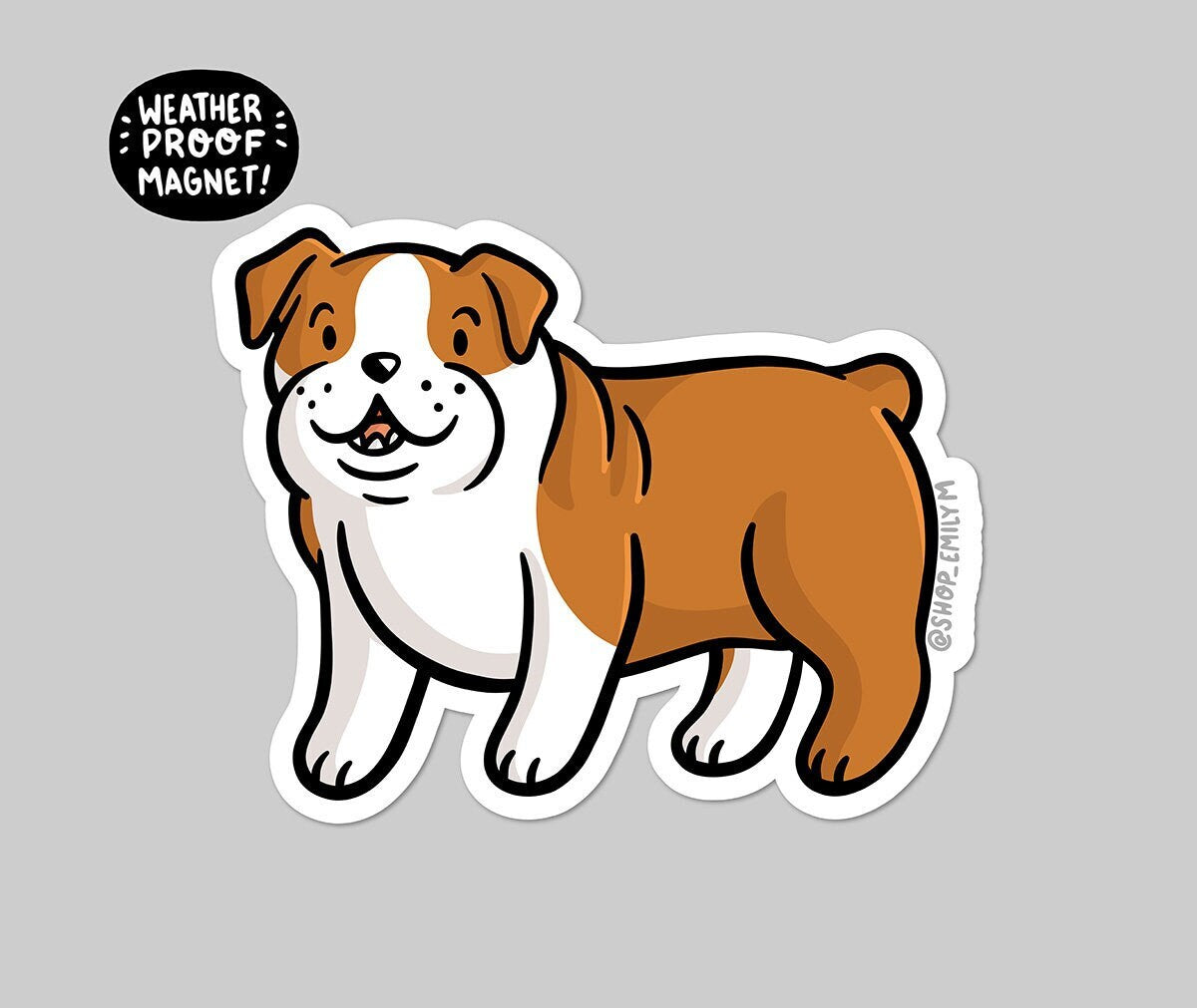 Bulldog Magnet