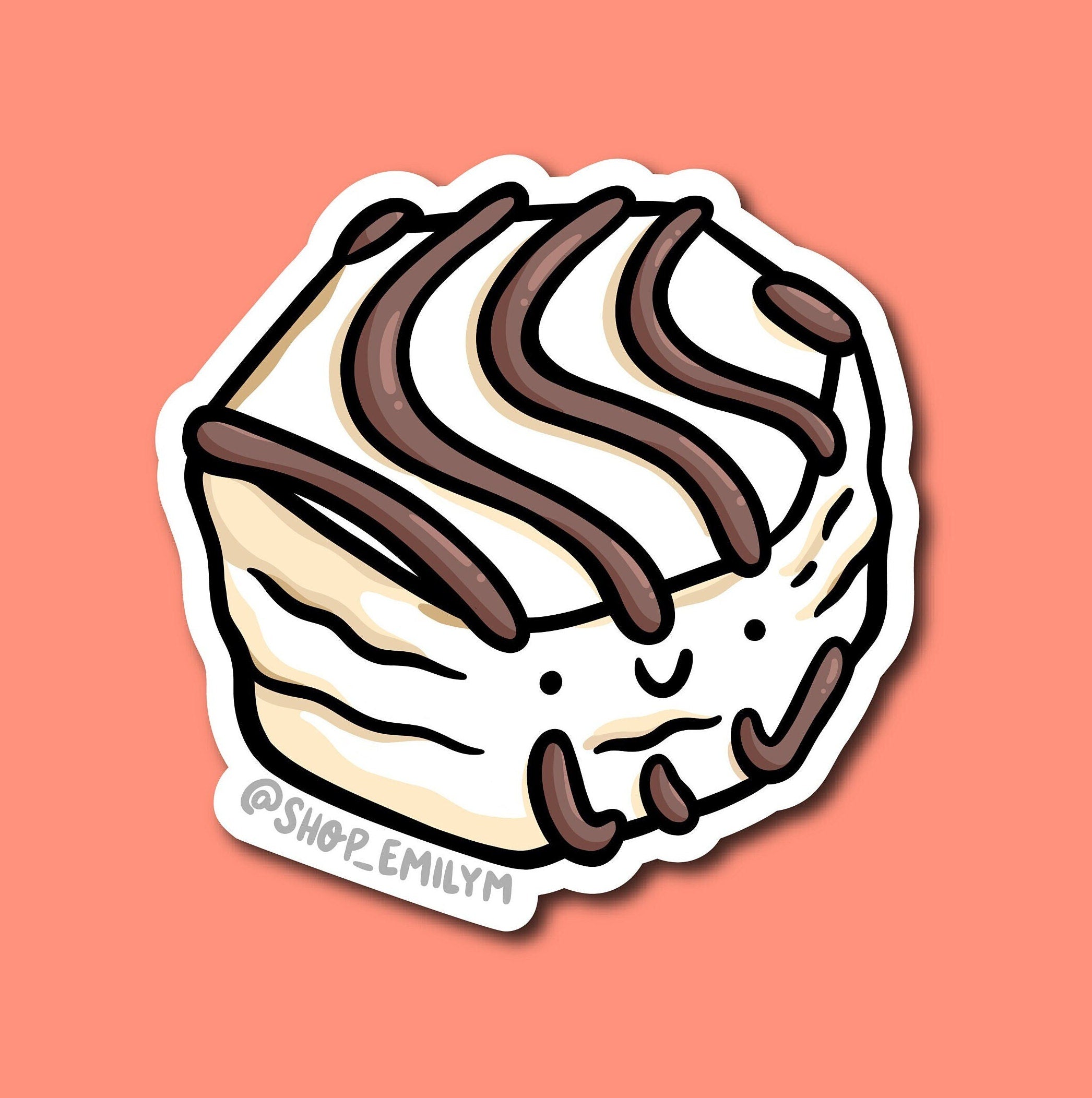 Zebra Treat Sticker