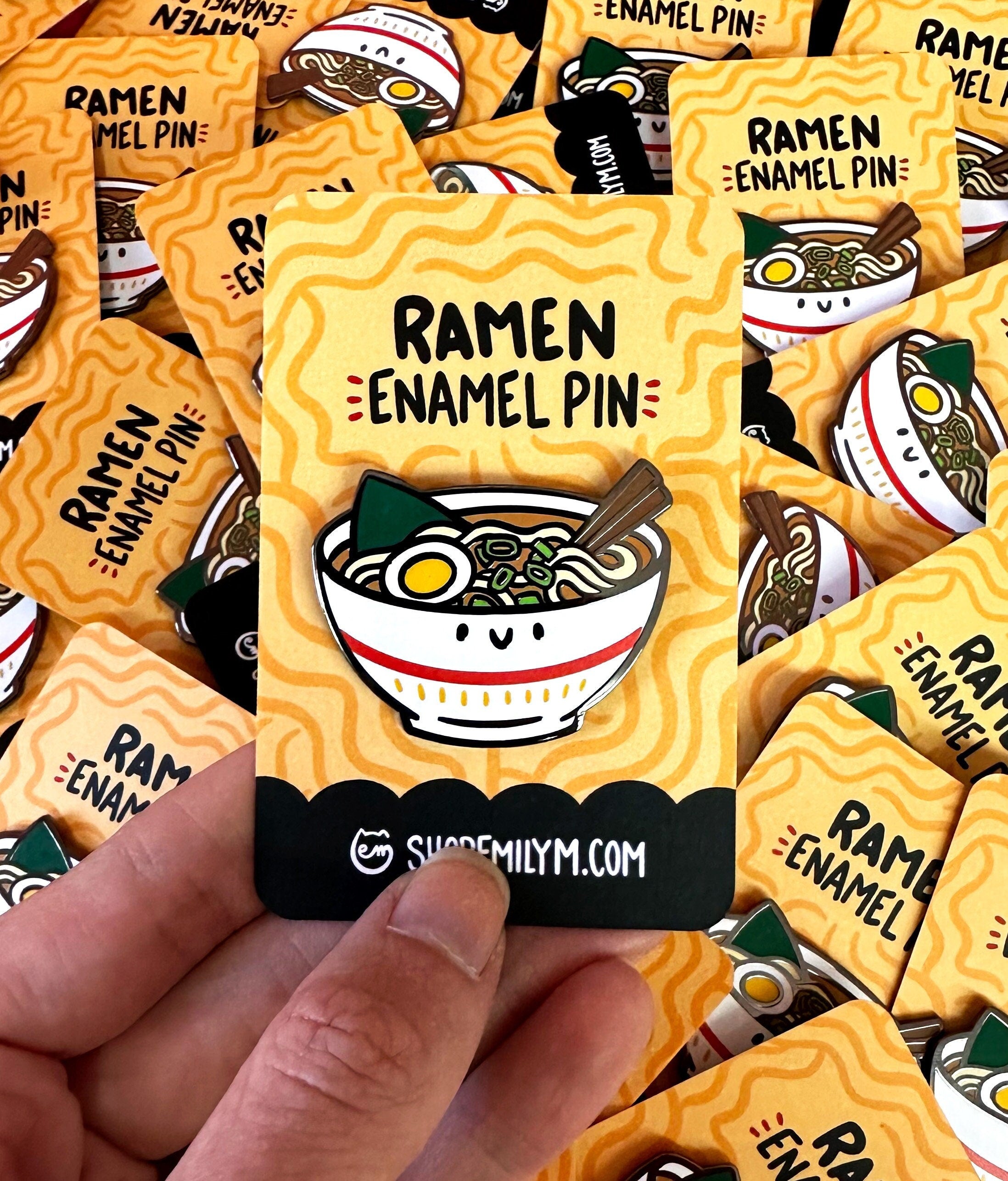 Ramen Enamel Pin