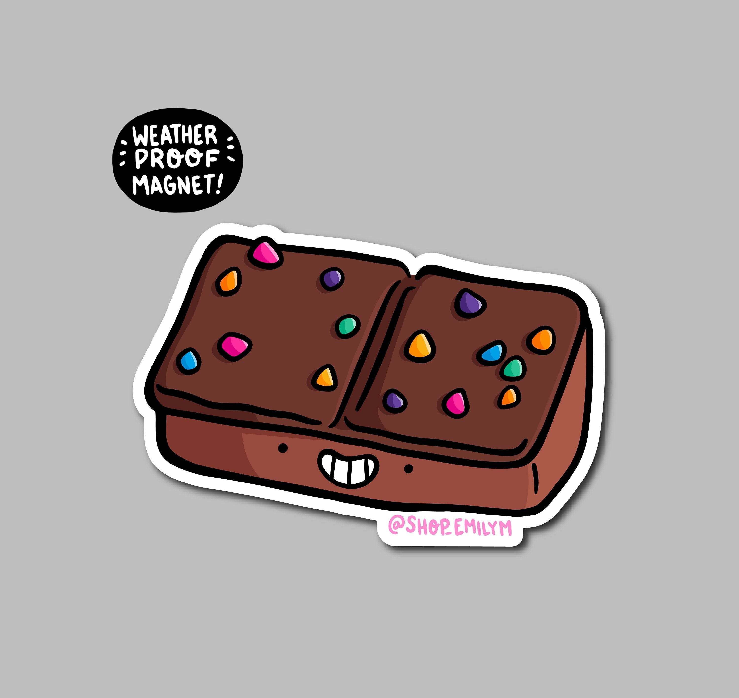 Outer Space Brownie Magnet