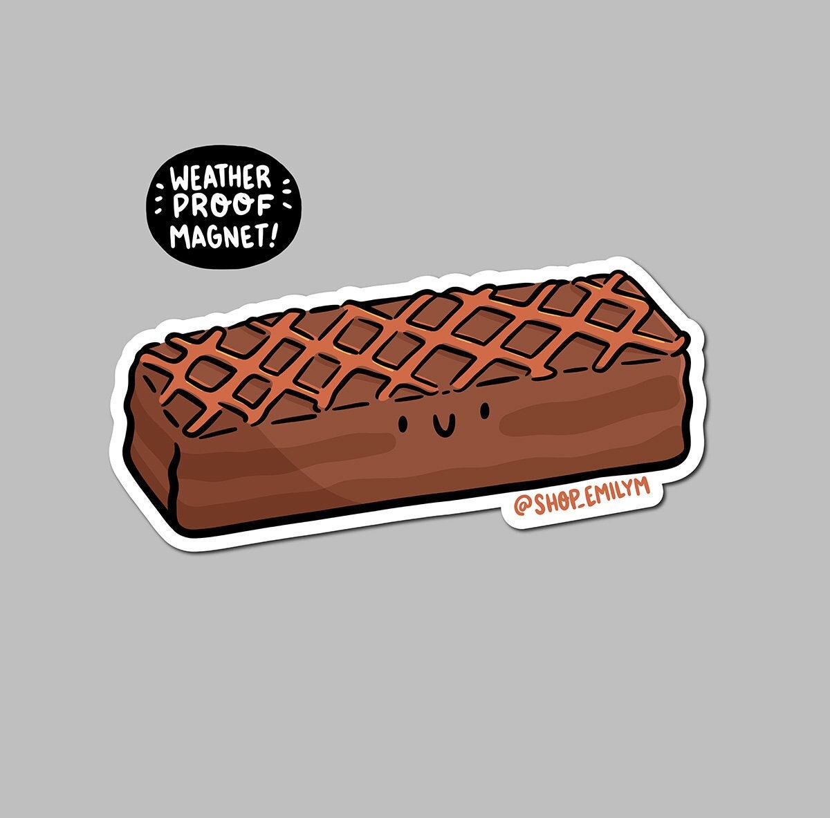 Peanut Butter Bar Magnet