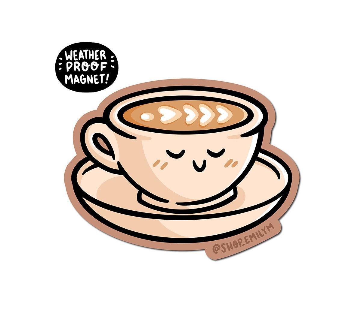 Latte Magnet