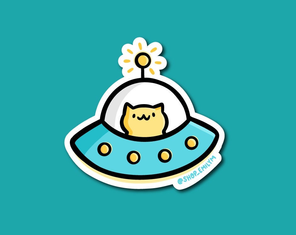 Space Cat Sticker