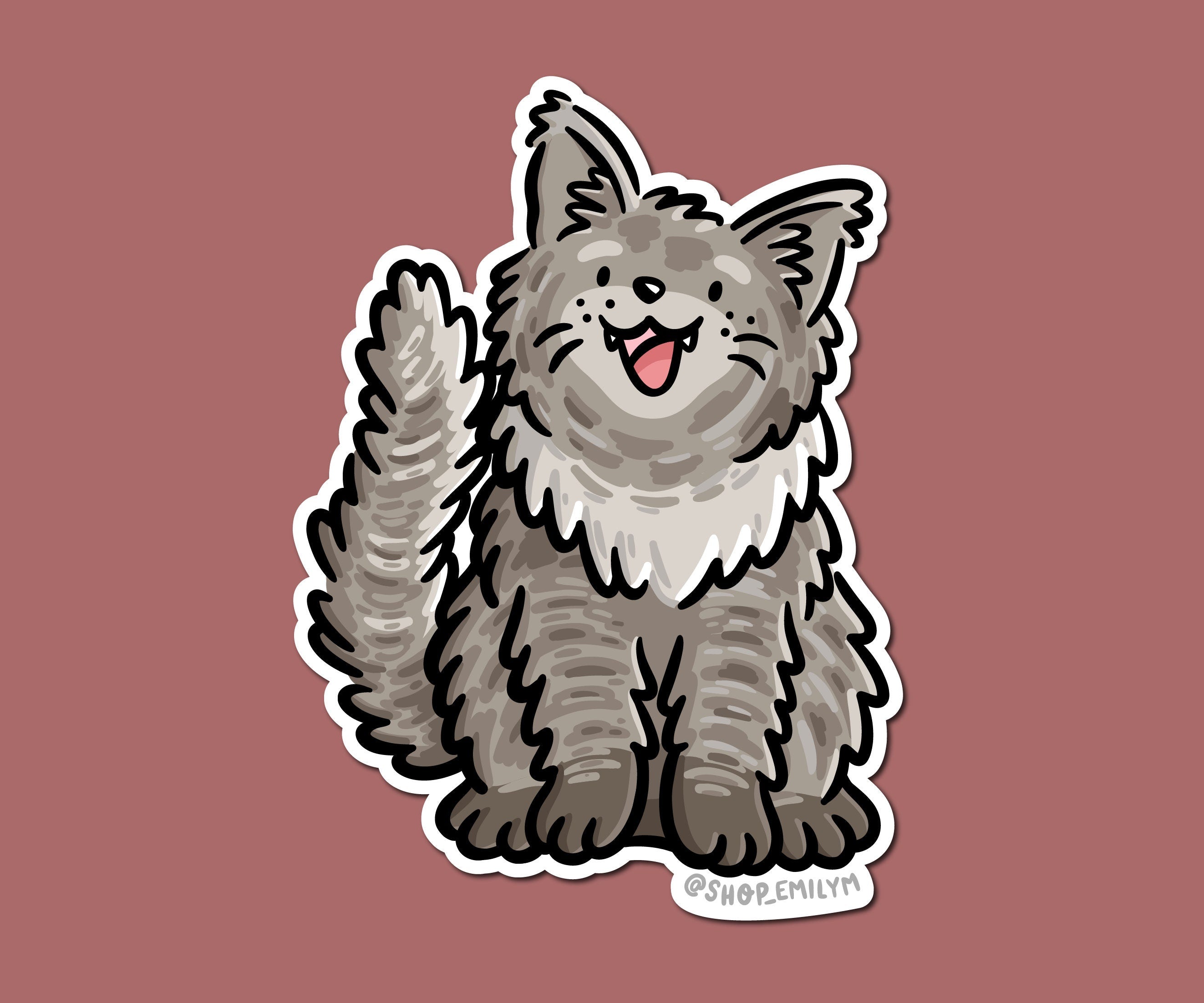 Maine Coon Sticker
