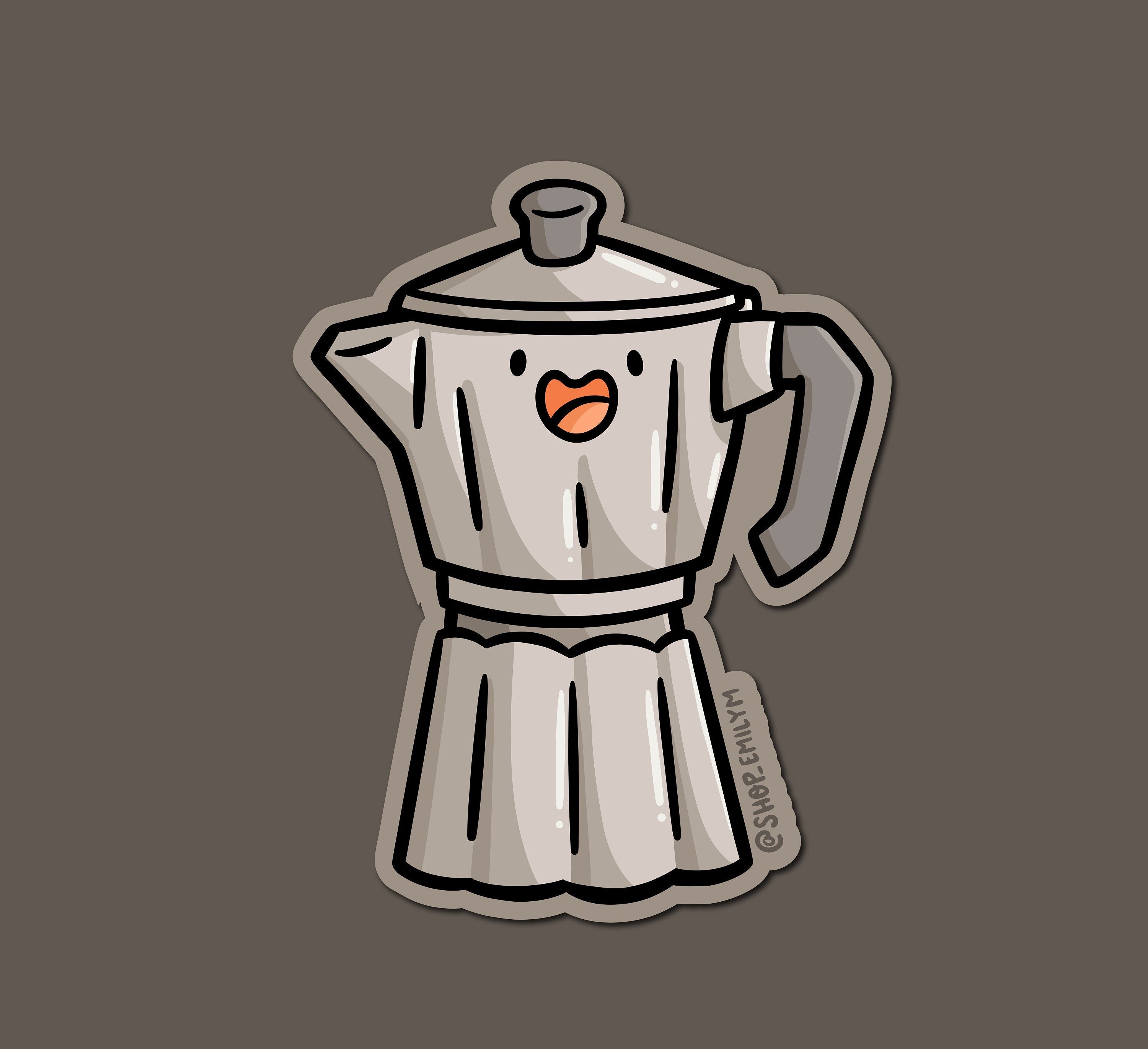 Espresso Maker Sticker