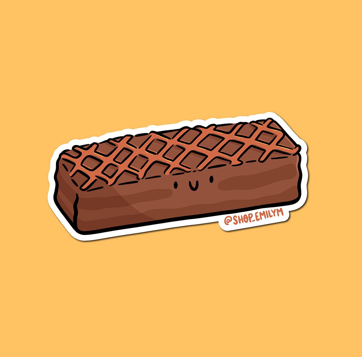 Peanut Butter Bar Magnet