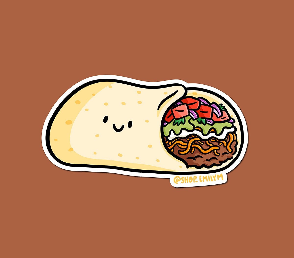 Soft Taco Sticker