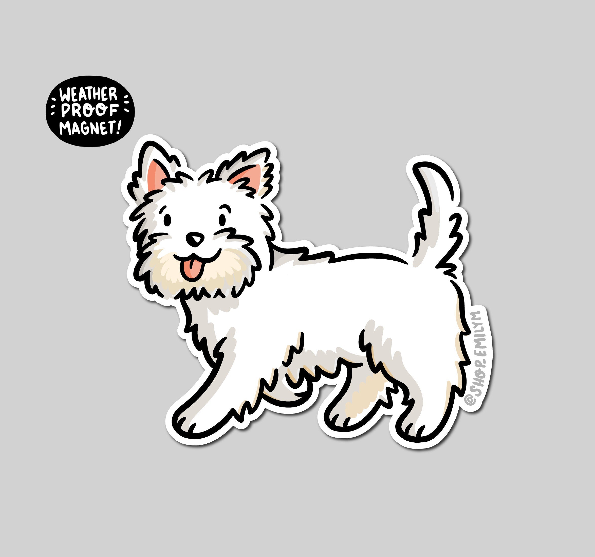 Westie Magnet