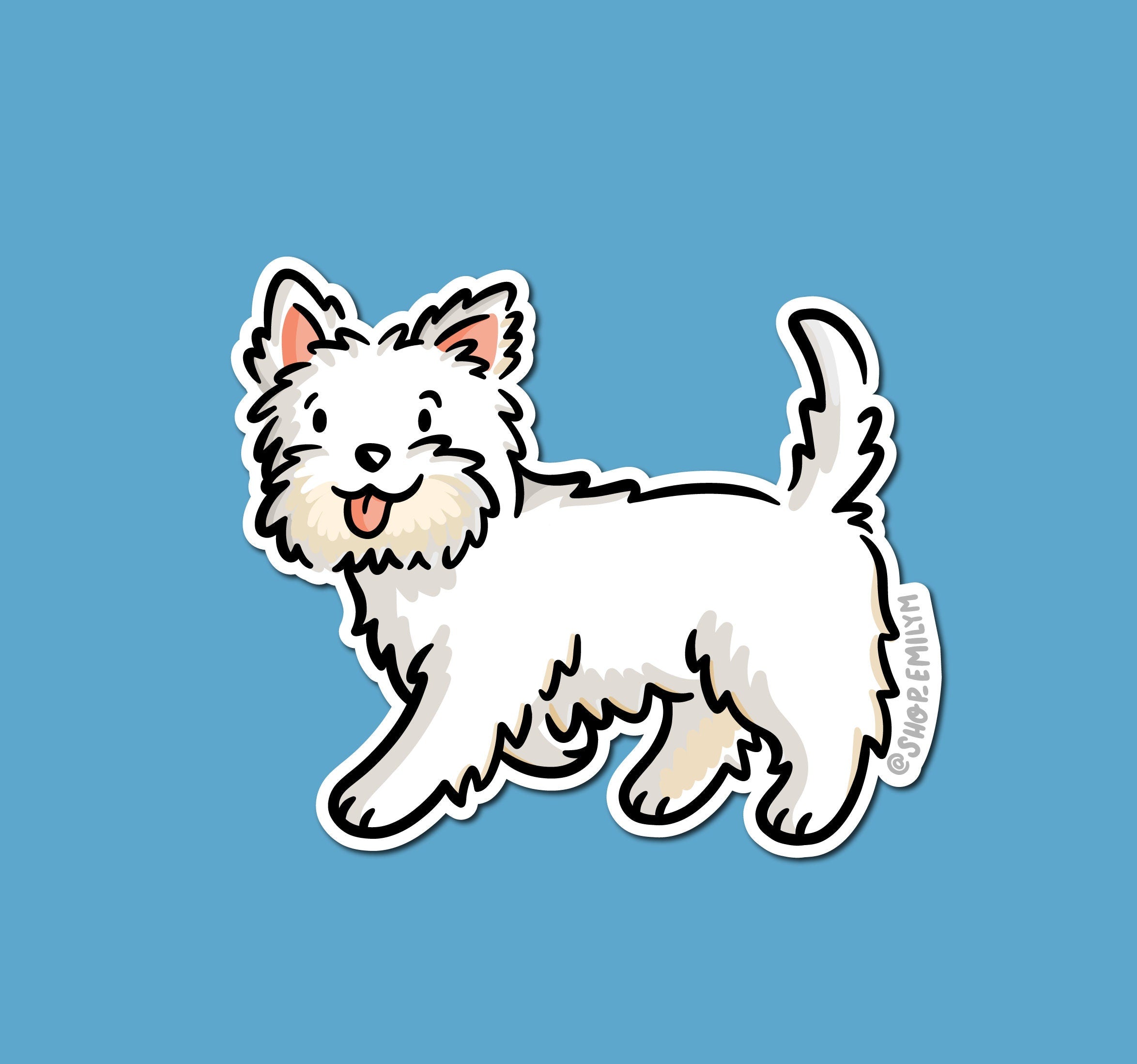 Westie Magnet