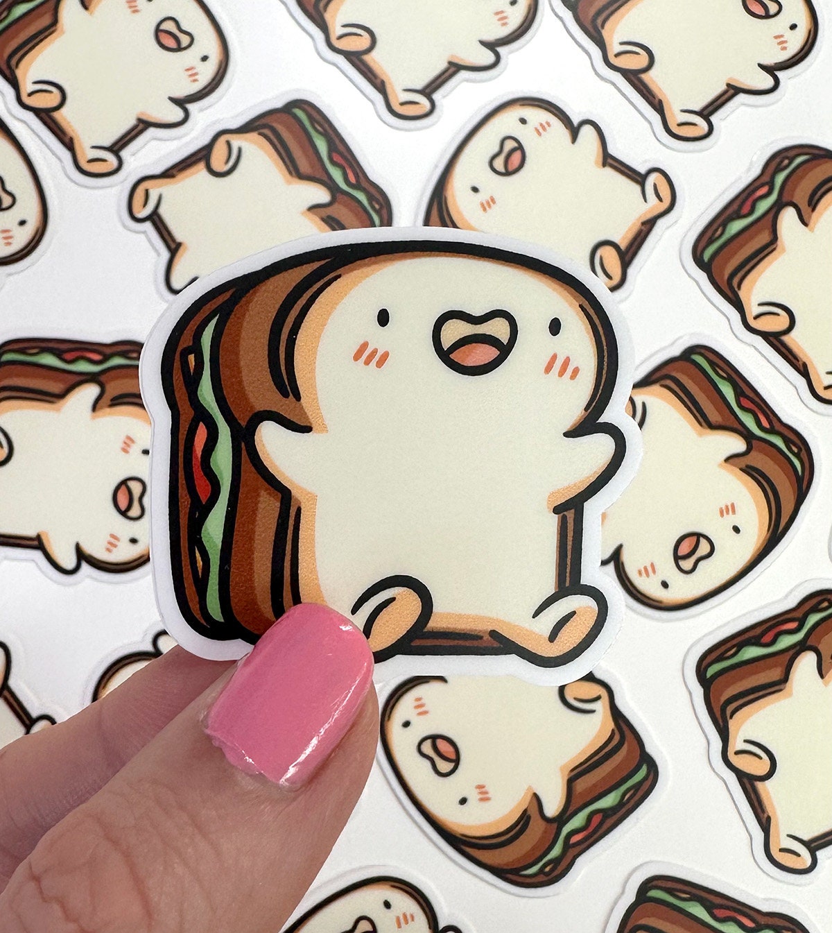 Sandwich Dude Mini Sticker