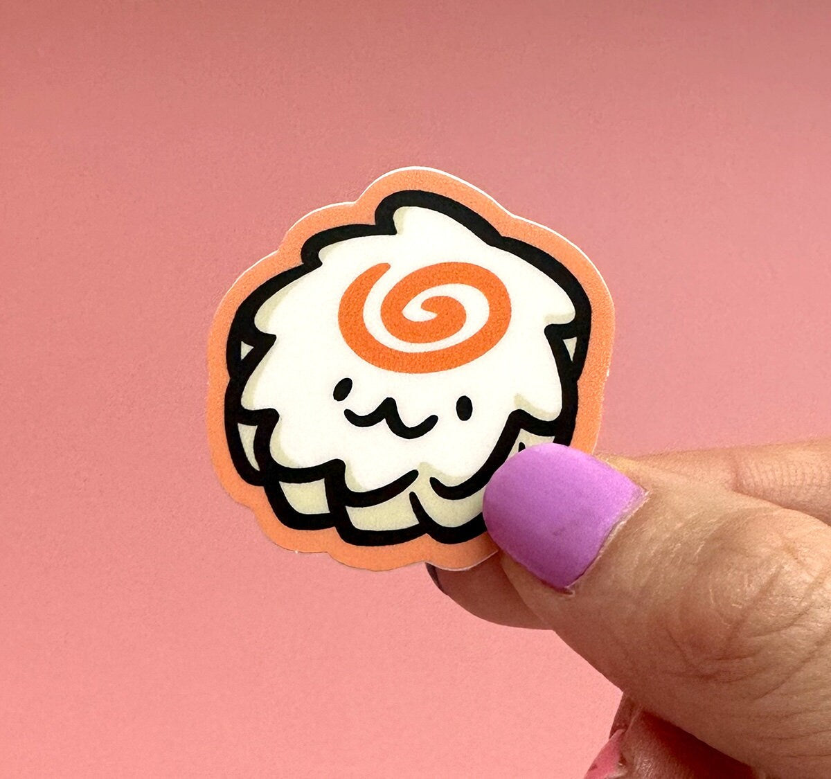 Narutomaki Fish Cake Mini Sticker