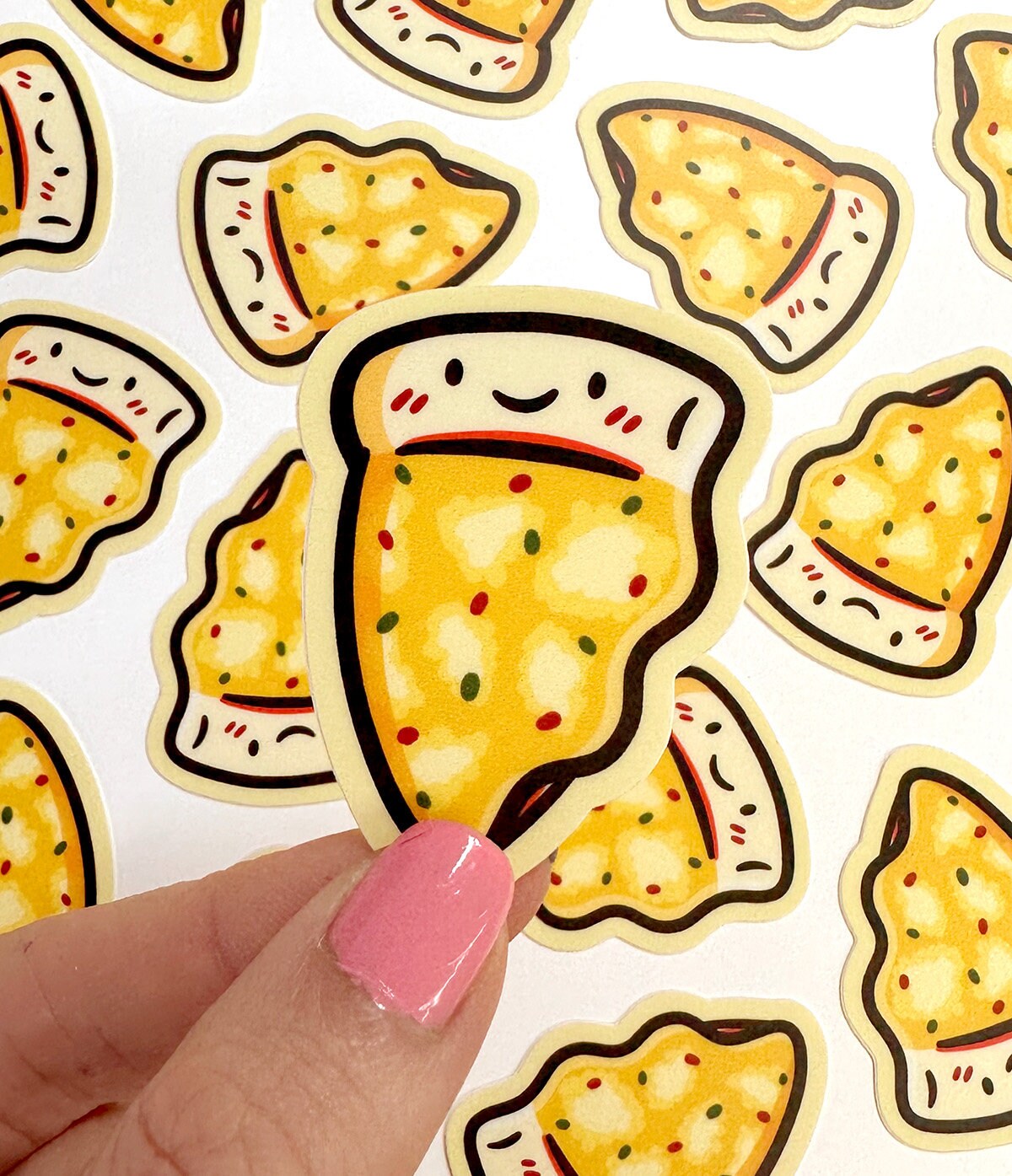 Cheese Pizza Mini Sticker
