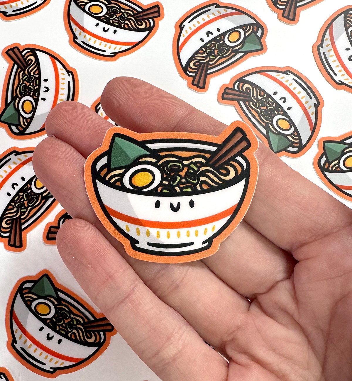 Ramen Mini Sticker (White Bowl)