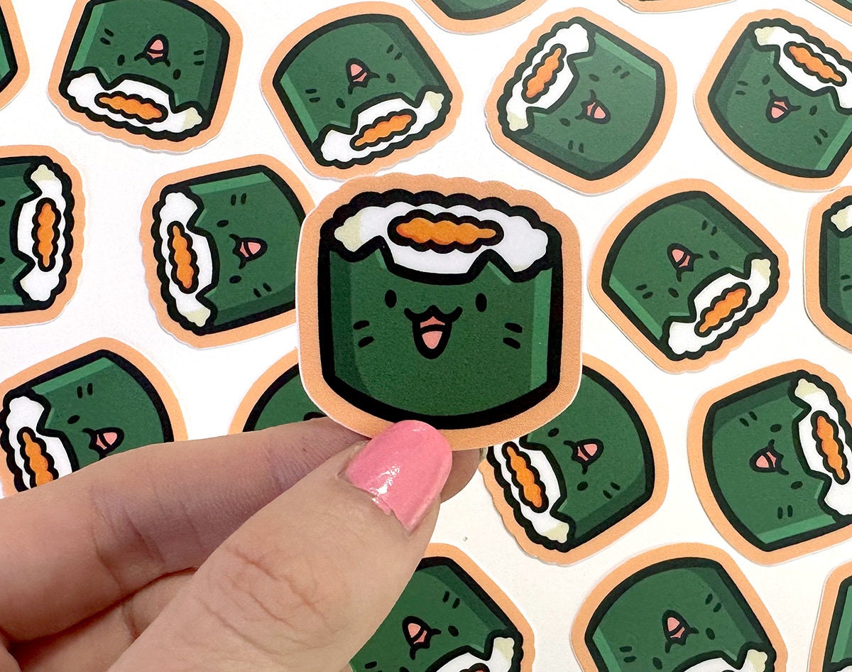 Sushi Cat Mini Sticker